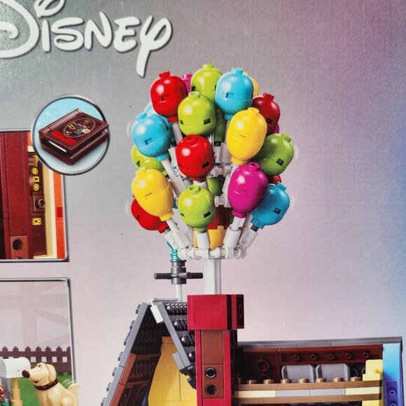 NEW Lego Disney Pixar UP House Building Set Toy with Balloons Movie Kit 43217 Br - Picture 8 of 16